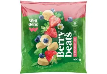 SALDĒTU AUGĻU MIX SMŪTIJIEM SARKANAIS WELL DONE 400G