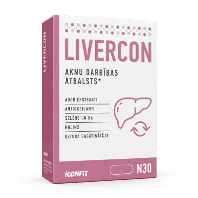 Iconfit Livercon kapsulas N30