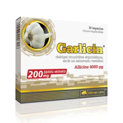 Olimplabs Garlicin kapsulas 200 mg N30