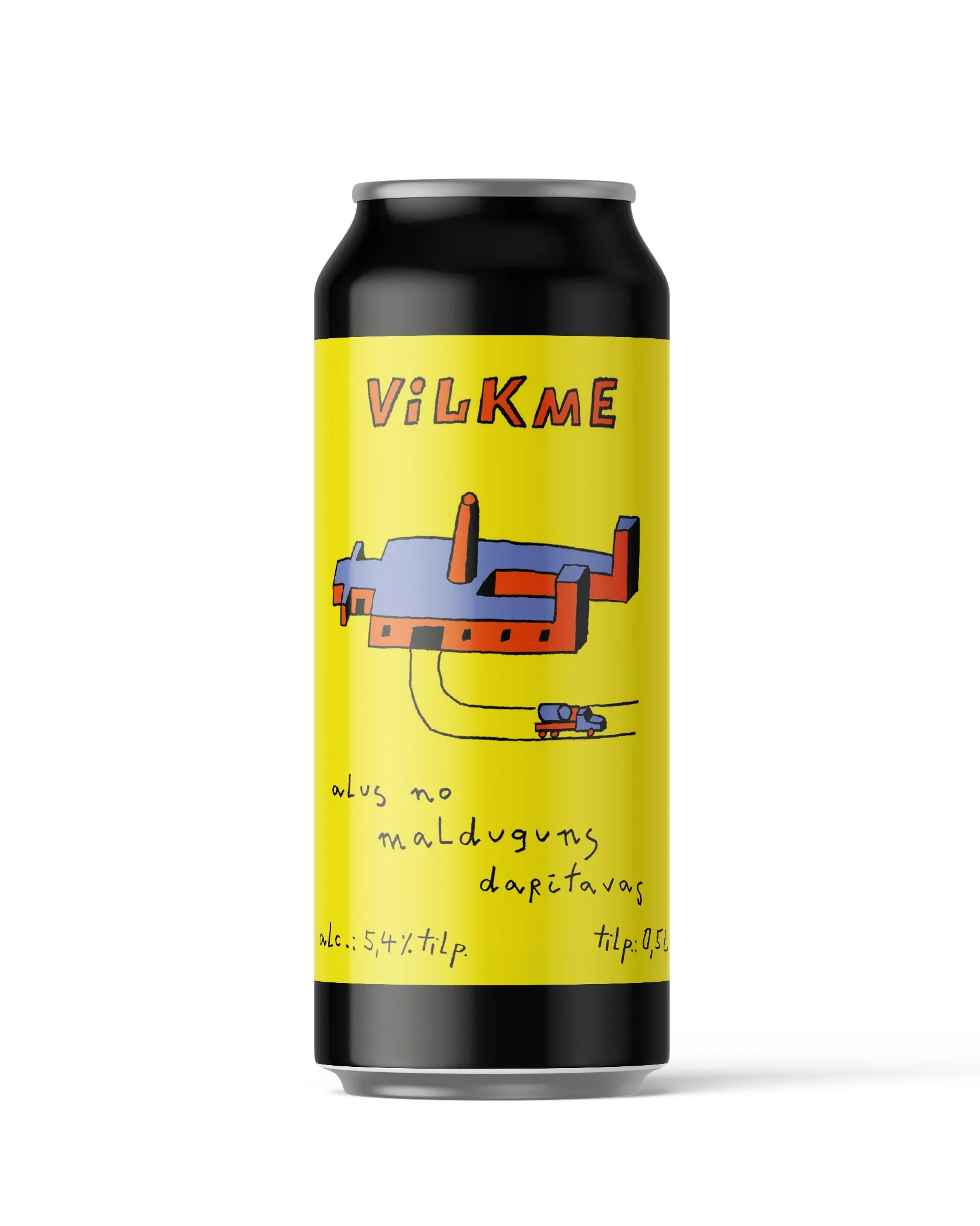 Пиво Maldugun Vilkme 5,4%, 0,44 л