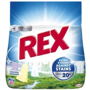 VEĻAS PULVERIS REX AMAZONIA FRESHNESS 1.1KG