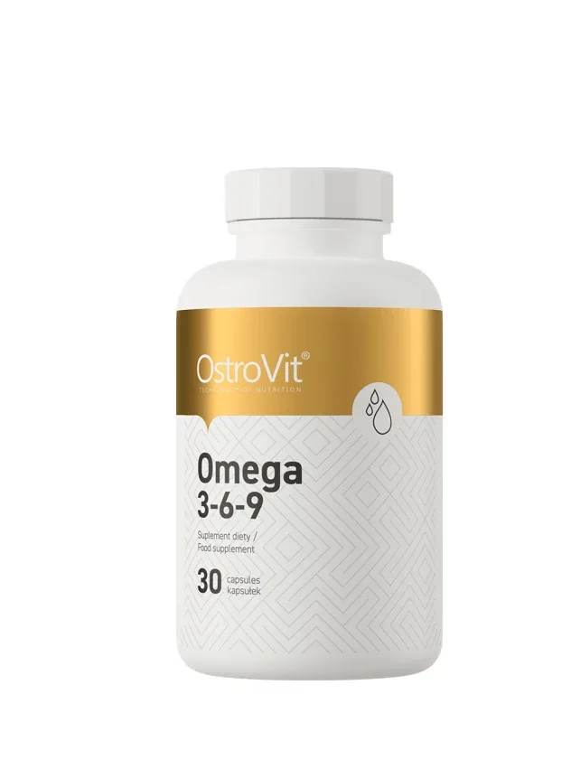 Ostrovit Omega 3-6-9 kapsulas, 30 gb.