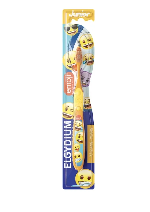Elgydium zobu birste junior emoji bērniem