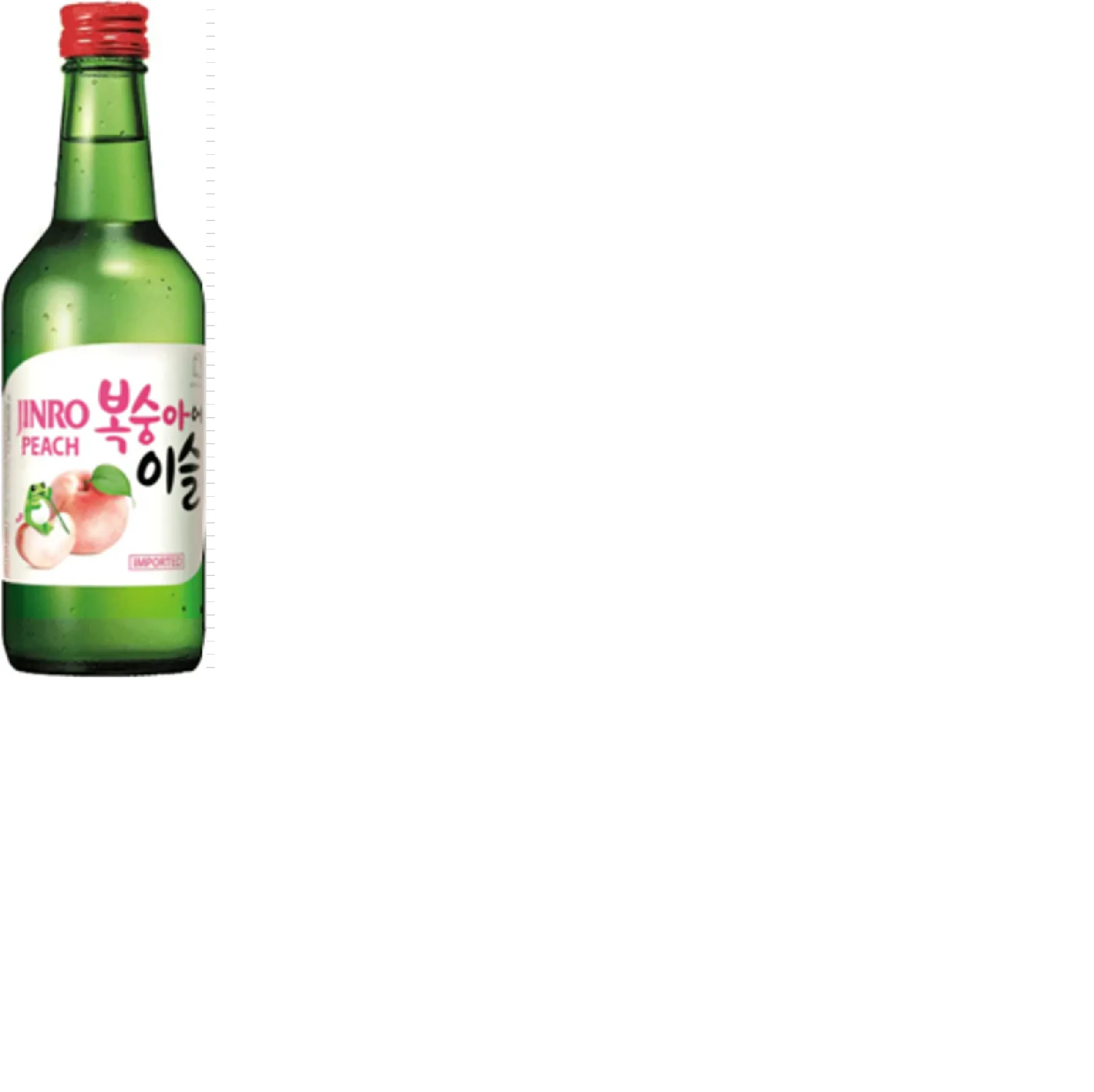 Соджу Jinro Peach 13%, 0,35 л