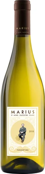 Белое вино Marius Vermentino, 12,5%, 0,75 л