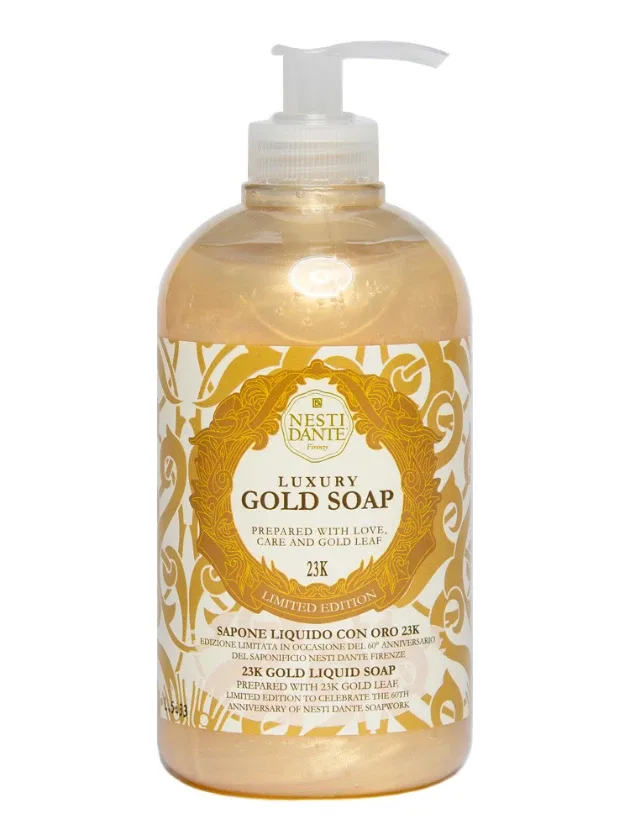 Dolce vivere gold leaf šķidrās ziepes, 500 ml