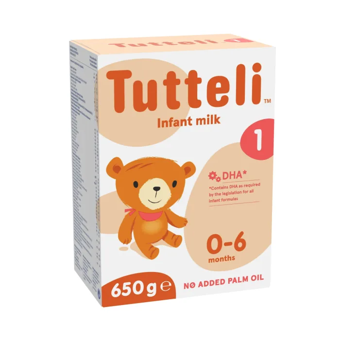 PIENA MAISĪJUMS TUTTELI 1 NO DZIMŠANAS 650G