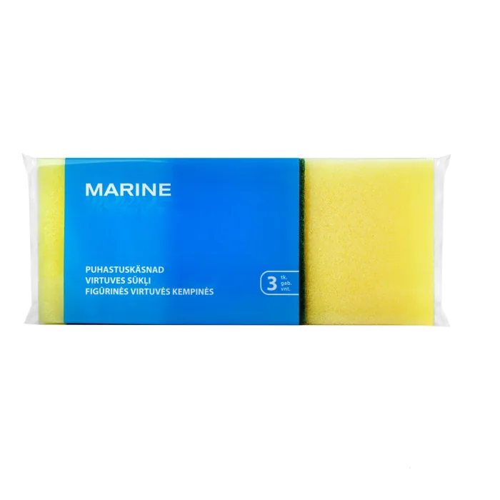 TĪRĀMIE SŪKĻI MARINE 3 GAB 7X8,5X4,5CM