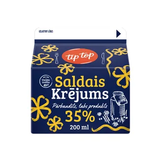 SALDAIS KRĒJUMS TIP TOP 35% 200ML