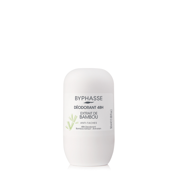 DEZODORANTS BYPHASSE BAMBOO 48H, NESMĒRĒJOŠS 50ML