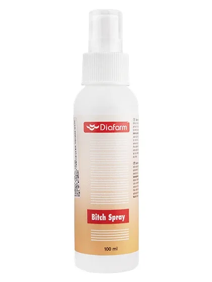 Diafarm Bitch Sprejs suņiem, 100 ml