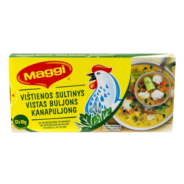 BULJONS MAGGI VISTAS AR DILLĒM UN PĒTERSĪĻIEM 120G