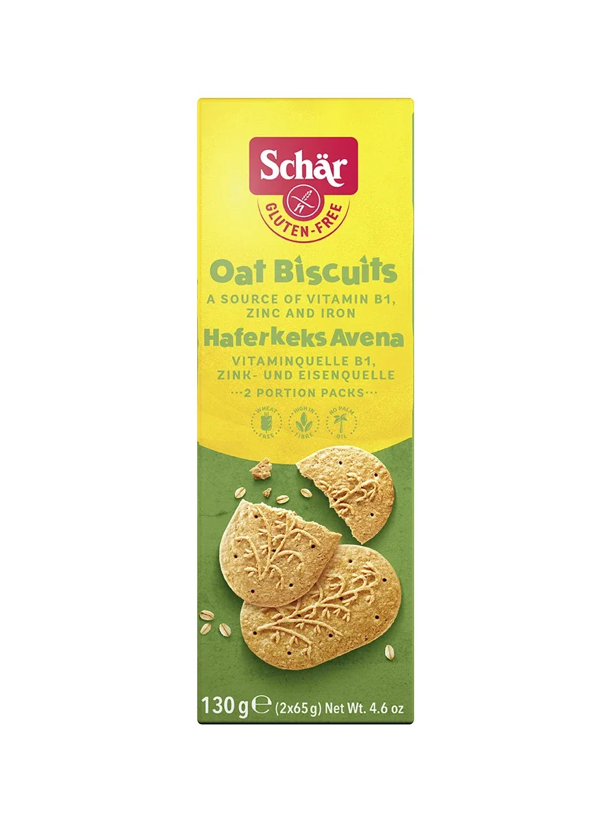 Печенье Schar овсяное без глютена, 130 г