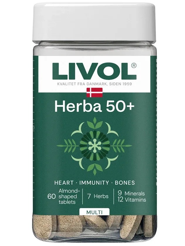 Livol Multi Herba 50+ tabletes, 60 gb.