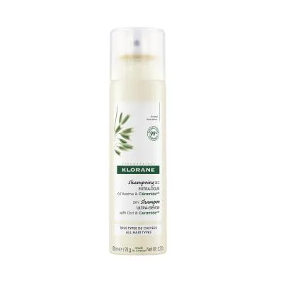 Klorane sausais šampūns ar auzām un keramīdu 150 ml