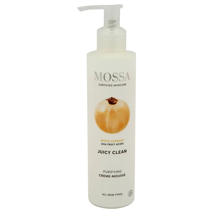 ATTĪROŠAS KRĒMVEIDA PUTAS MOSSA JUICY CLEAN 190ML