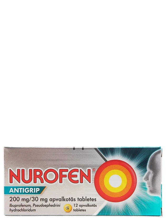 Nurofen Antigrip, 12 tabletes
