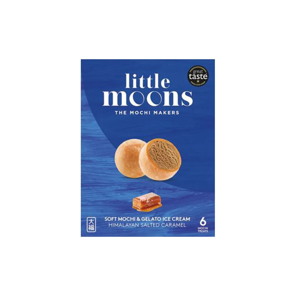 DESERTS MOCHI AR SĀĻO KARAMELI, SALD., 192G , LITTLE MOONS