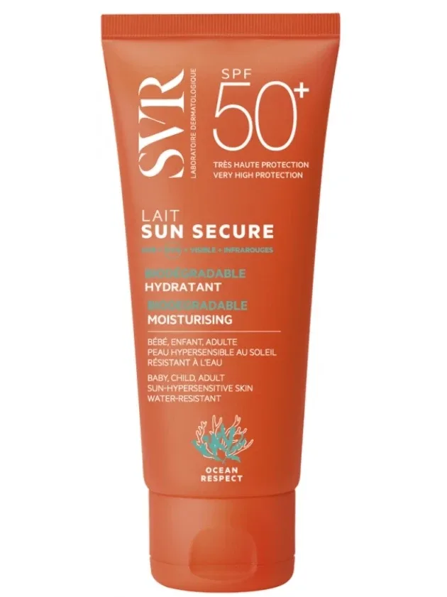 SVR Sun Secure Lait SPF50+ mitrinošs aizsargpieniņš, 100 ml