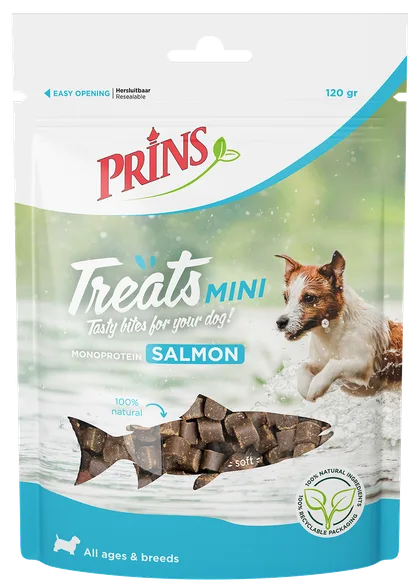 Prins Treats Mini Salmon kārumi, 120 g