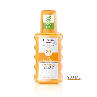 Eucerin Sun Oil Control dry touch SPF30 saules aizsarglīdzeklis 200 ml