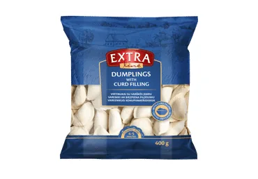 VAREŅIKI AR BIEZPIENU EXTRA LINE 400G