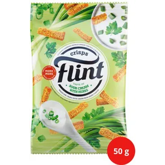 GRAUZDIŅI FLINT KV. RUDZU AR KRĒJUMU UN ZAĻUMU GARŠU 50G