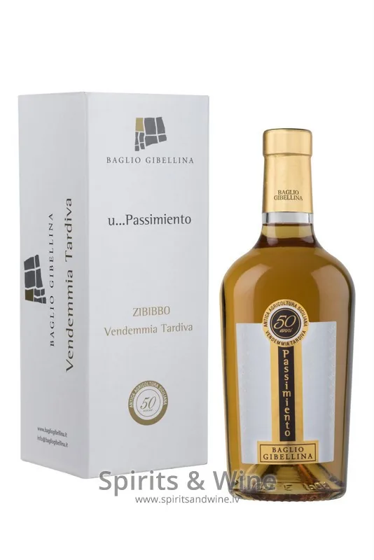 Baglio gibellina passimiento zibibbo late harvest