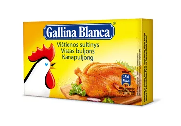 VISTAS BULJONS GALLINA BLANCA 8X10G