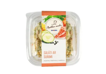 SALĀTI AR SURIMI MEISTARA MARKA 200G