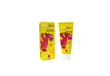 ZOBU PASTA BETADENT KIDS 3-6G RASPB.75ML