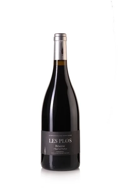 SARKANVĪNS LES PLOS RESERVE - AOP CABARDES , SAUSS, 13,5%, 0.75L