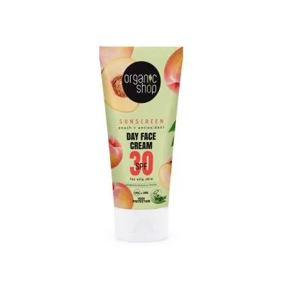 Organic Shop SPF30 dienas sejas krēms taukainai ādai 50 ml