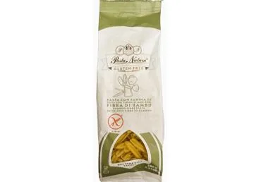 BAMBUSA ŠĶIEDRAS MAKARONI PASTA NATURA PN 250G