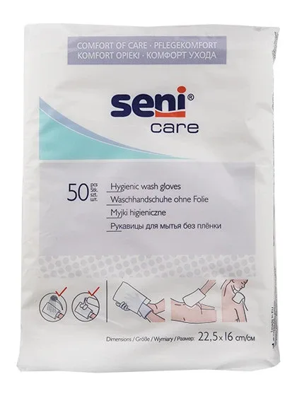 Seni Care Cimds bez plēves, 50 gb.