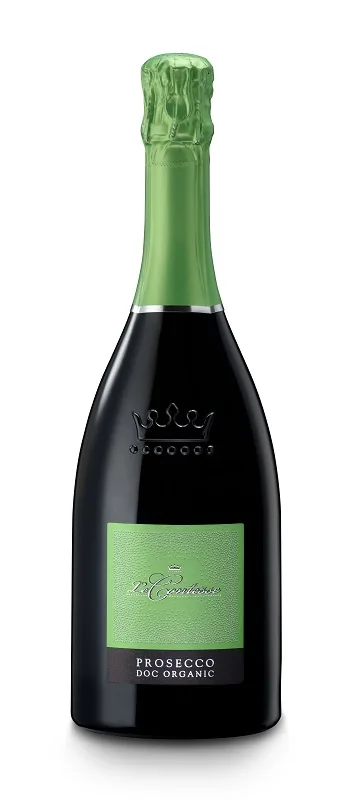 Dzirkstošais vīns Le Contesse Prosecco DOC Treviso, brut organic, 11%, 0,75 l