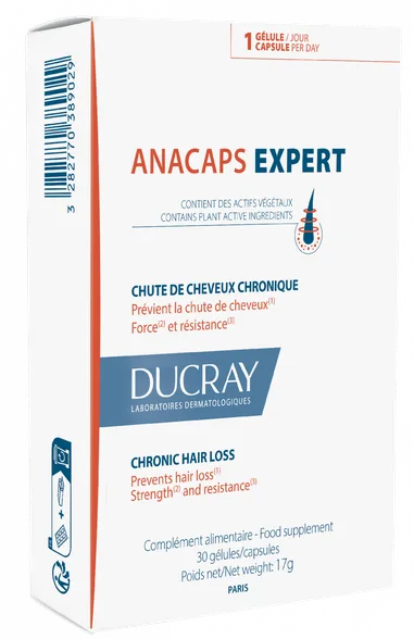Ducray Anacaps Expert kapsulas, 30 gab.