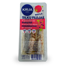 SIĻĶU FILEJAS EĻĻĀ MATJE KAIJA AR GARŠVIELĀM 150G/113G