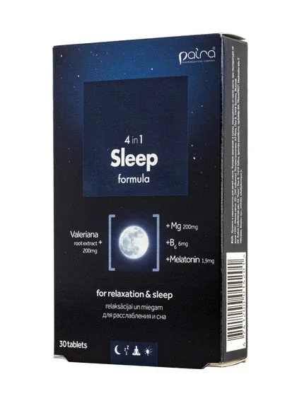 Sleep formula 4 in 1, 30 tabletes