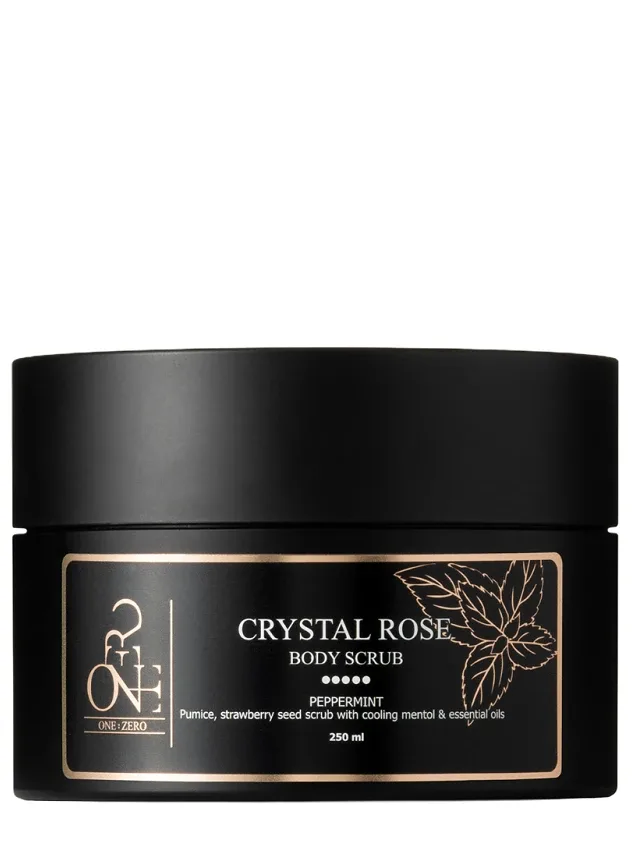 One:Zero ķermeņa skrubis "crystal rose", 250 ml