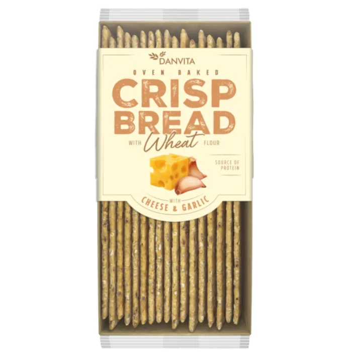 SAUSMAIZĪTES DANVITA AR SIERU, ĶIPLOKIEM 130G