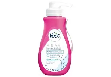 DEPILĀCIJAS KRĒMS VEET MINIMA SENSITIVE 400ML