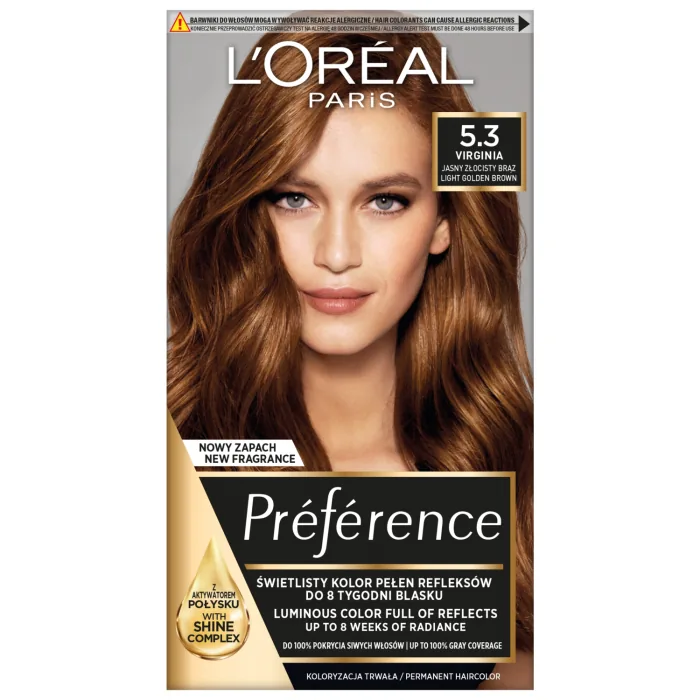 L'OREAL PREFERENCE MATU KRĀSA #5.3