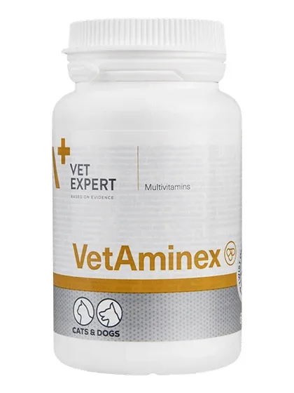 Vetexpert Vetaminex vitamīni un minerālvielas suņiem un kaķiem, 60 tabletes