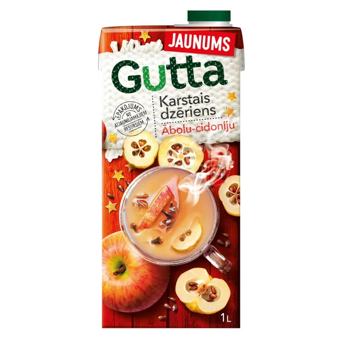 KARSTAIS DZĒRIENS GUTTA ĀBOLU-CIDONIJU 1L