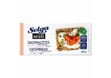 SAUSMAIZĪTES SELGA NATURE AR SĒKLĀM ČILI 200G