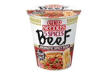 ĀTRI PAGATAVOJAMAS NŪDELES NISSIN LIELLOPA 64G