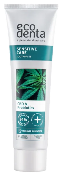 Ecodenta CBD & Probiotics zobu pasta, 100 ml