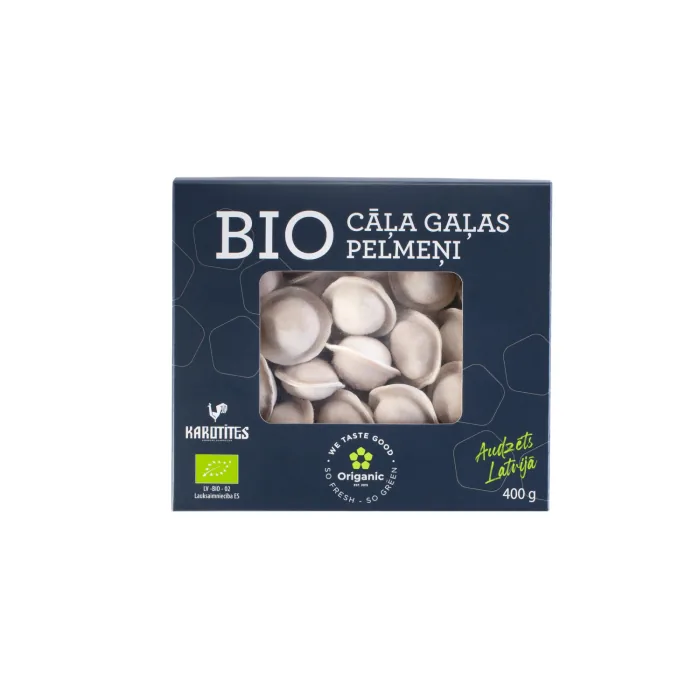 PELMEŅI ORIGANIC CĀĻA GAĻAS BIO 400G