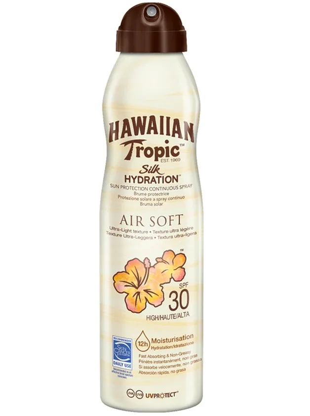 Hawaiian Tropic Silk Hydration Sprejs SPF30, 180 ml